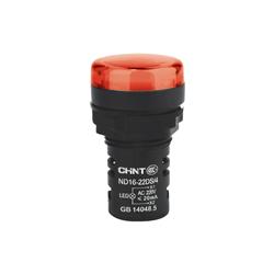 OJO DE BUEY 22 MM LED ROJO 24V- CHINT